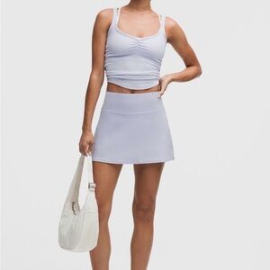 Lululemon align high rise skirt serene blue 2 nwt
